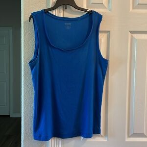 CHICO'S Royal Blue Tank Top size 2
